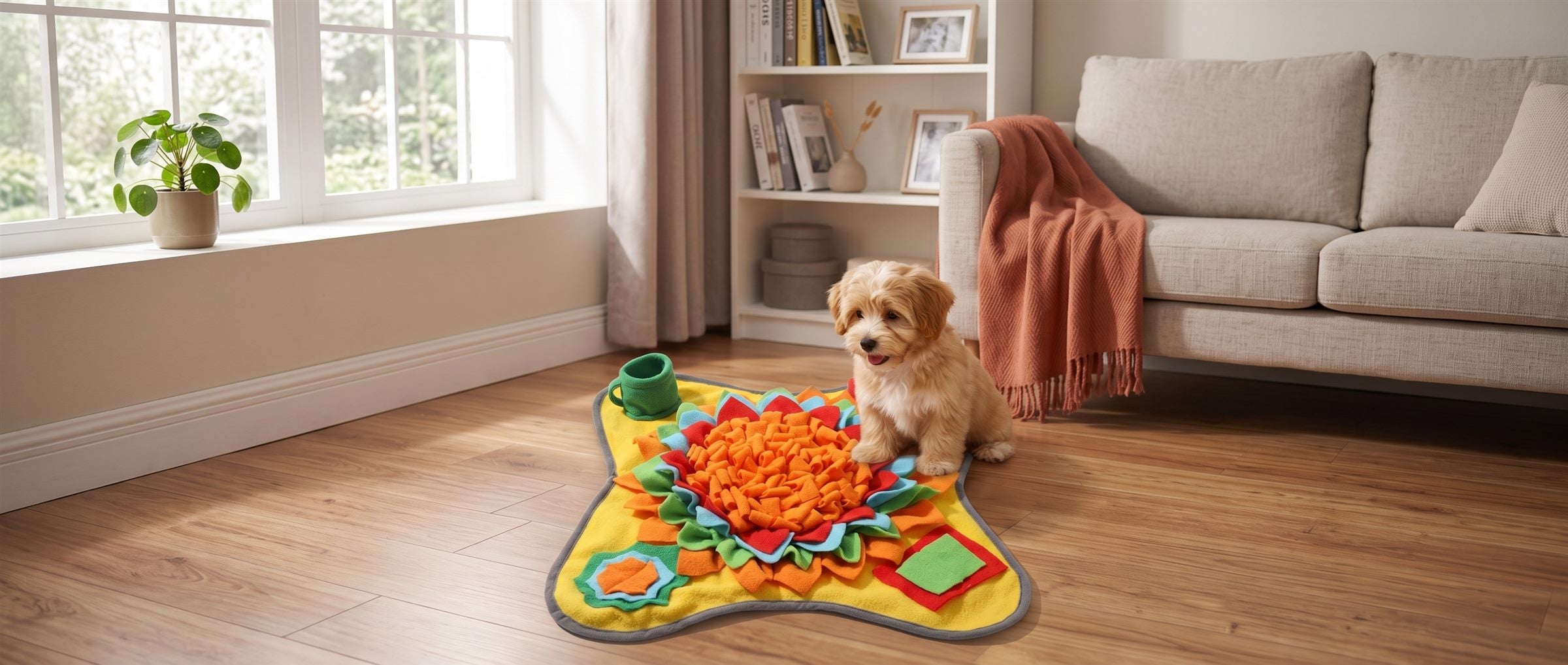 Let your dog sniff their way to calm