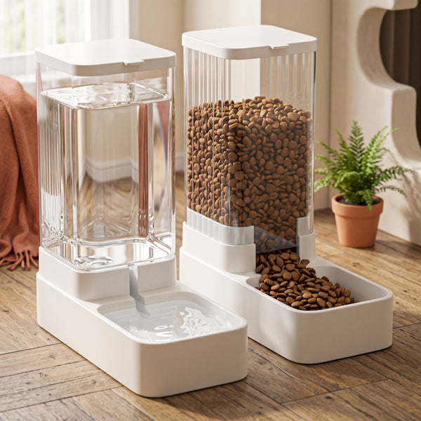 Pet Feeder & Water Dispenser